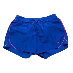 Champion Women’s Size Medium Blue Jogging Shorts Workout Fitness